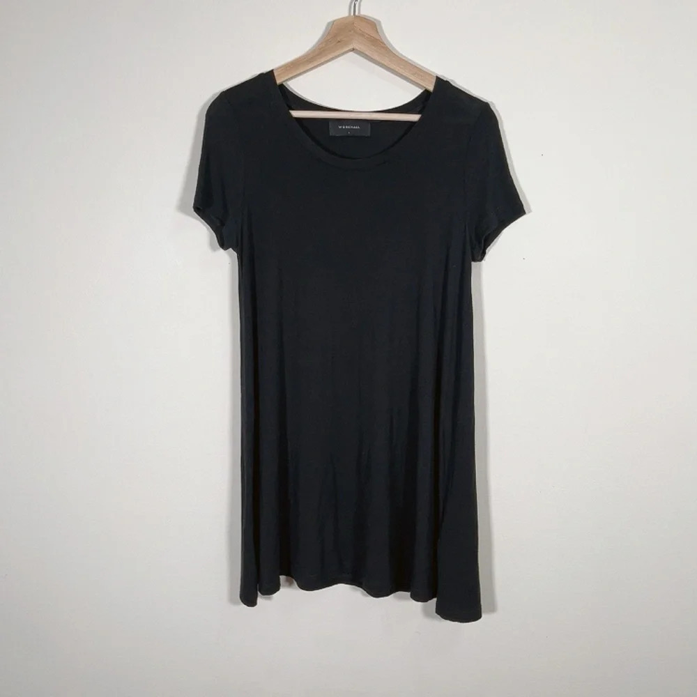 WORKHALL STUDIO | RAYON BLACK DRESS